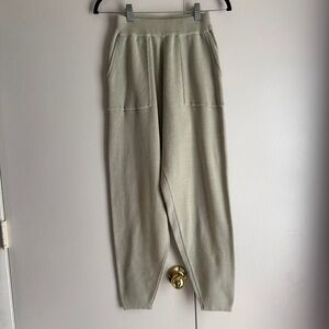 Sincerely Jules Sage Green Sweater Pants Women’s Size Small
